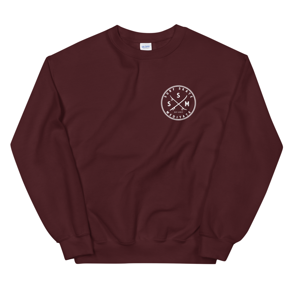 Burnout Crew Neck Sweatshirt