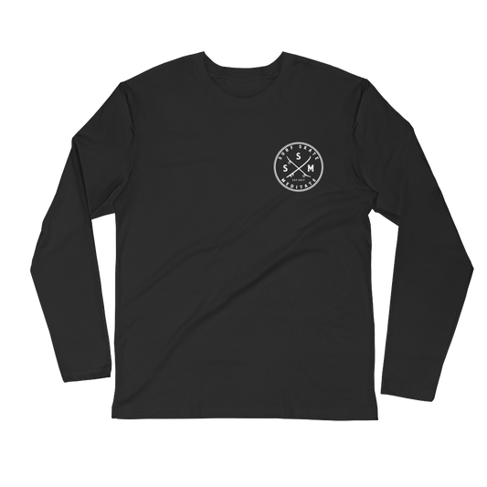 Burnout Fitted Long Sleeve Tee