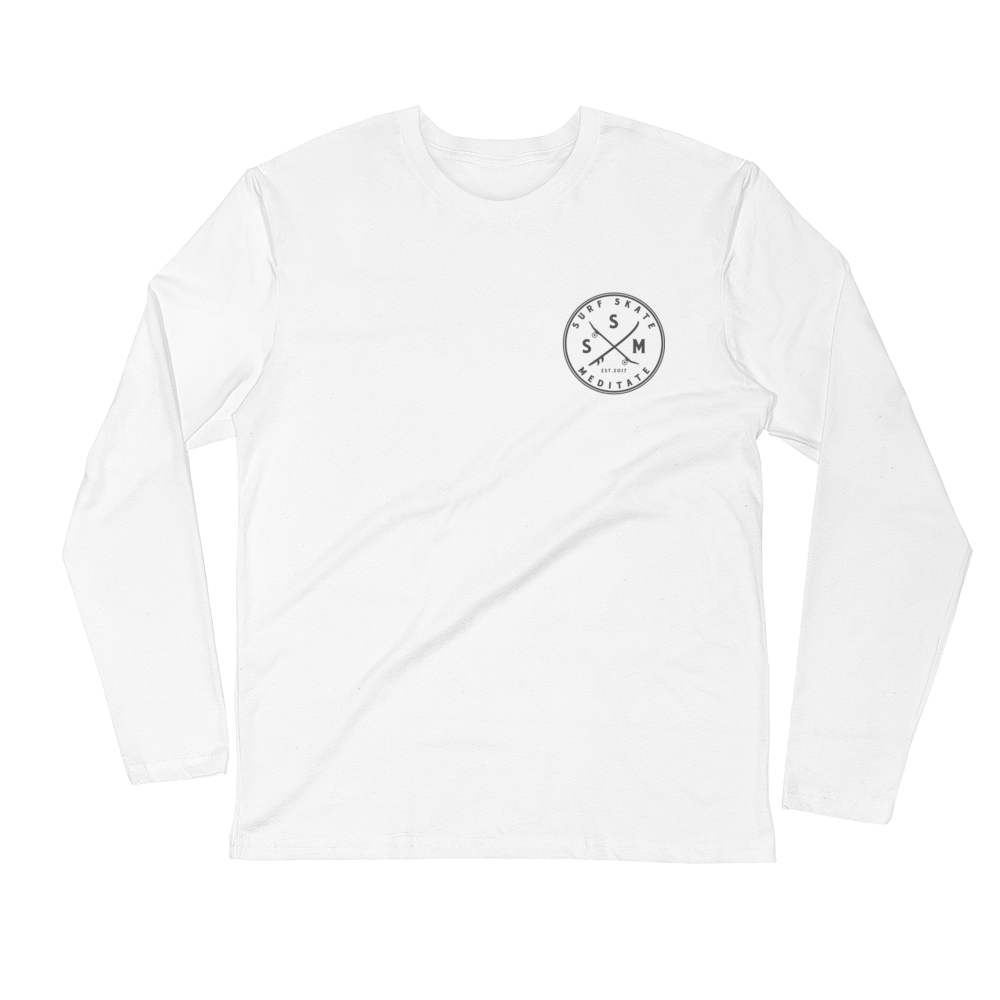 Burnout Fitted Long Sleeve Tee