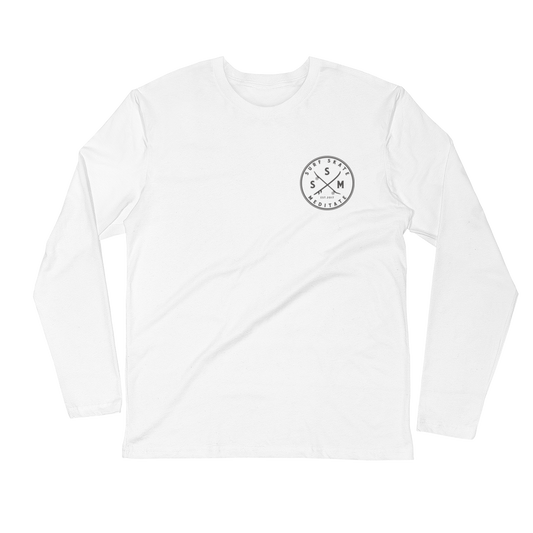 Burnout Fitted Long Sleeve Tee